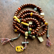 Genuine Antique Bodhi Seeds Tibetan Mala of