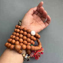On Sale - Bodhi Seeds Tibetan Mala with Turquoise and Dzi