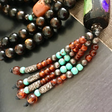 Tibetan Coral Mala Necklace