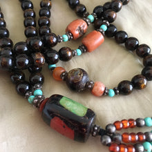 Tibetan Coral Mala Necklace