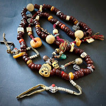 Masterpiece- Genuine Antique Bodhi Seeds Tibetan Mala