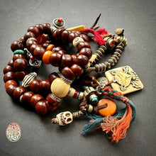 Masterpiece- Genuine Antique Bodhi Seeds Tibetan Hand Mala