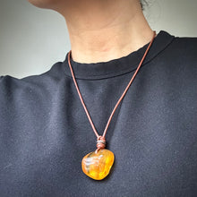 Baltic Amber Surfers Necklace - Wave